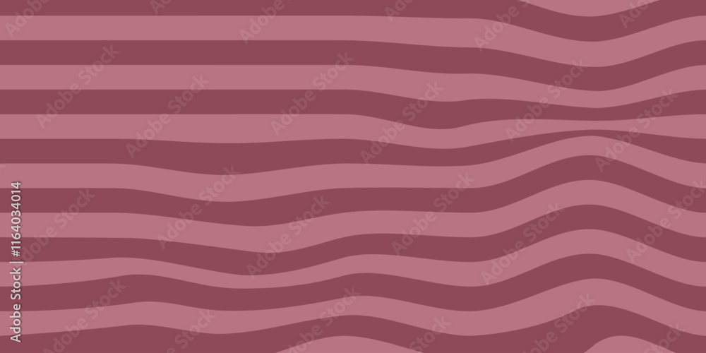 Obraz premium Tło w różowe pasy. Dynamiczna kompozycja z falującymi liniami, geometryczne tło na okładki, banery, ulotki, plakaty, tapeta na blog lub social media story.