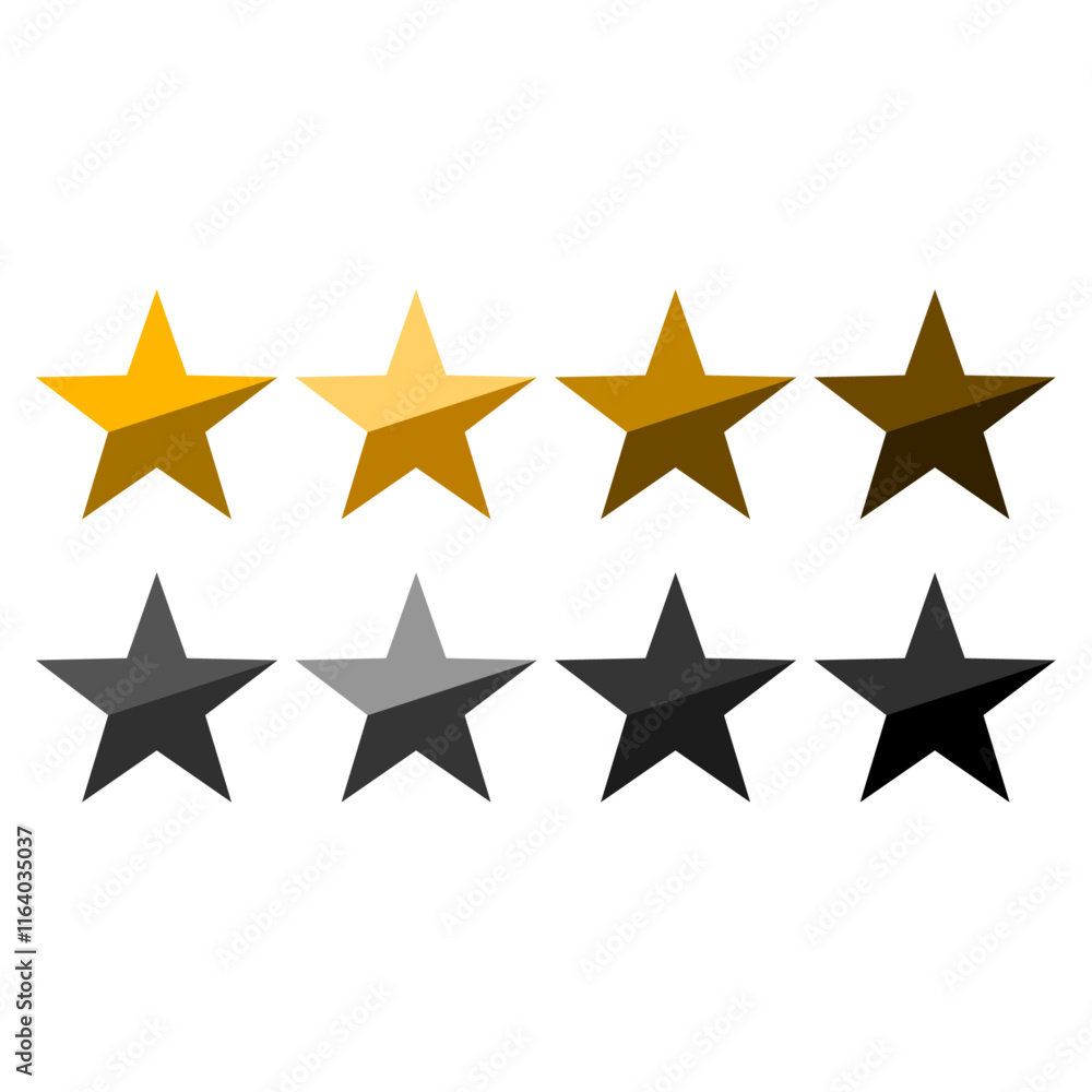 Fototapeta premium Abstract Gradient Star Design Featuring Vibrant and Neutral Colours