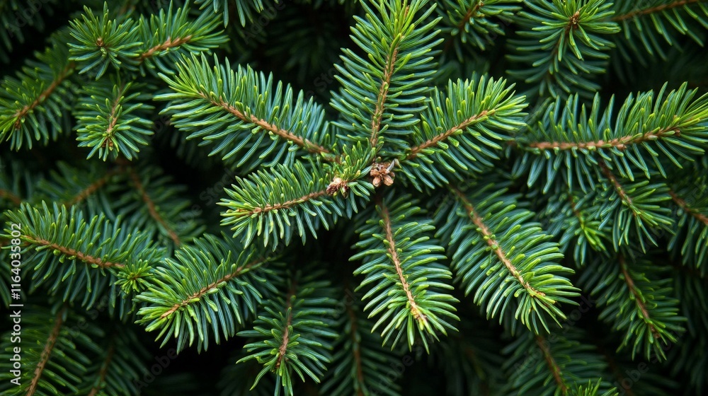 Dense Green Pine Foliage Texture Dense Green Pine Foliage Texture