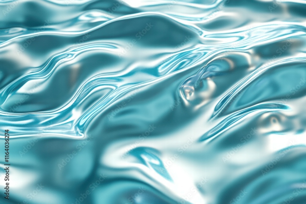 A close-up of shimmering, textured water surface with light reflections. A close-up of shimmering, textured water surface with light reflections.