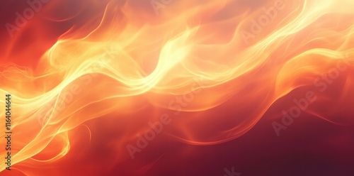 Abstract image of flowing flames in shades of orange and red, evoking warmth and energy.