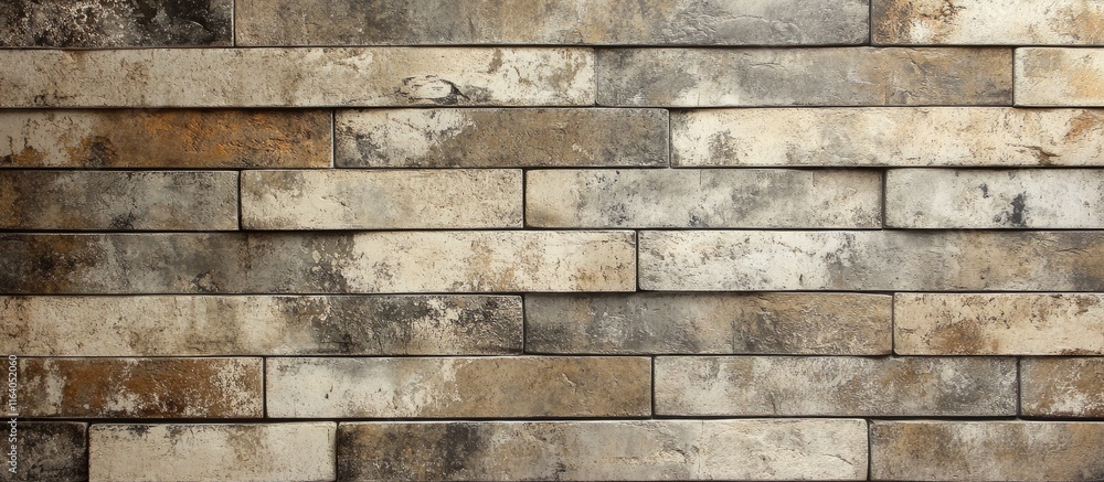 Textured antique brick wall with a weathered appearance ideal for photography backgrounds and stylish interior design elements Textured antique brick wall with a weathered appearance ideal for photography backgrounds and stylish interior design elements