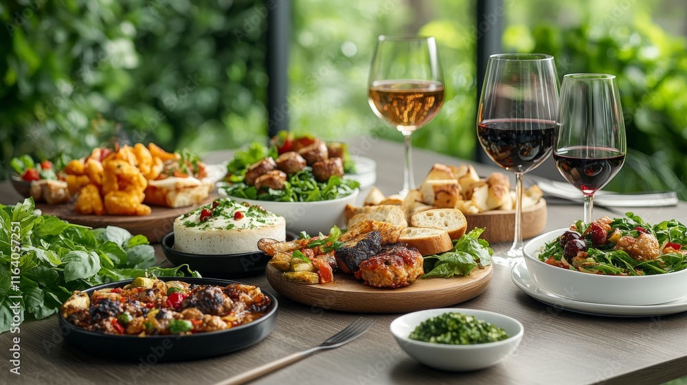 Delicious Food and Fine Wine Delicious Food and Fine Wine