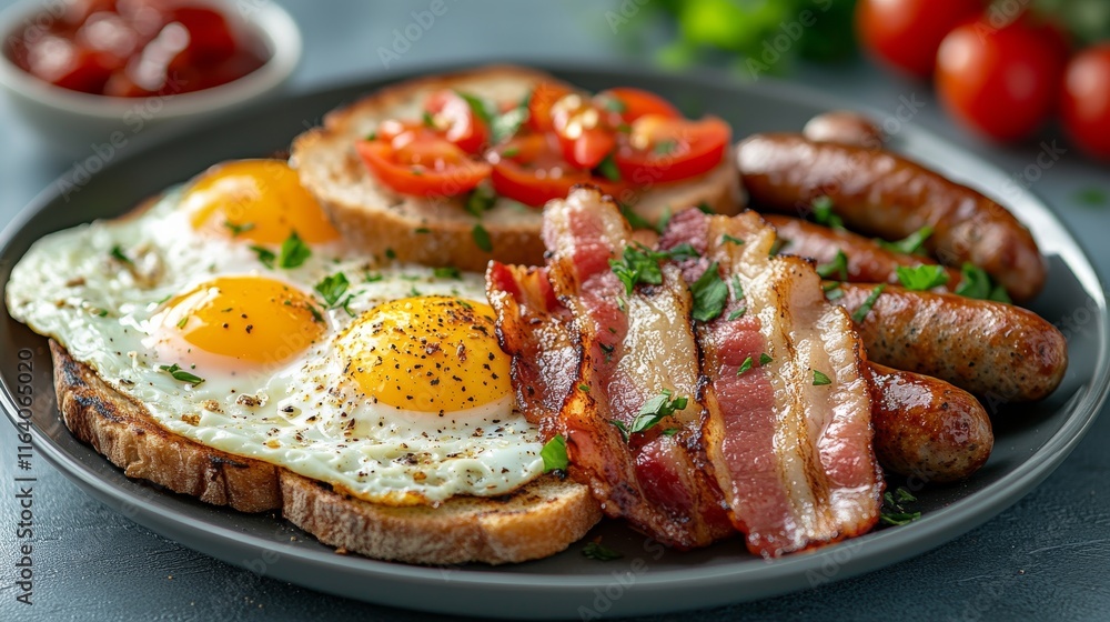 Delicious Plate of Culinary Art