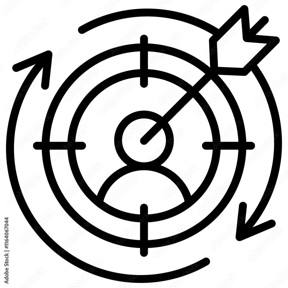 Retargeting Icon Retargeting Icon