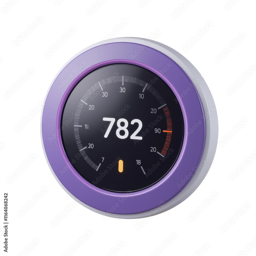 Modern 3D Thermostat Design Featuring Innovative Technology Modern 3D Thermostat Design Featuring Innovative Technology
