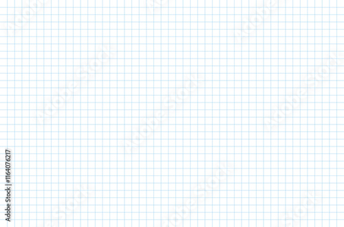 Blank notebook sheet with grid