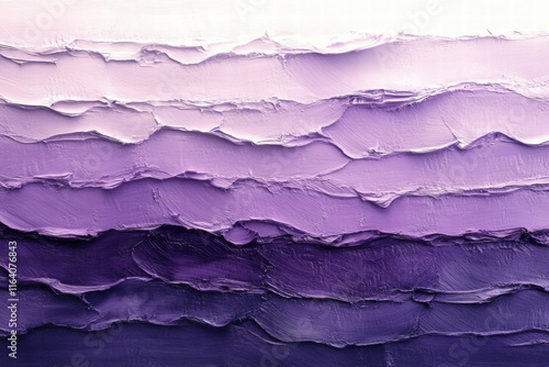 Wallpaper Mural Abstract artwork featuring layered shades of purple in a textured, wavy pattern. Torontodigital.ca