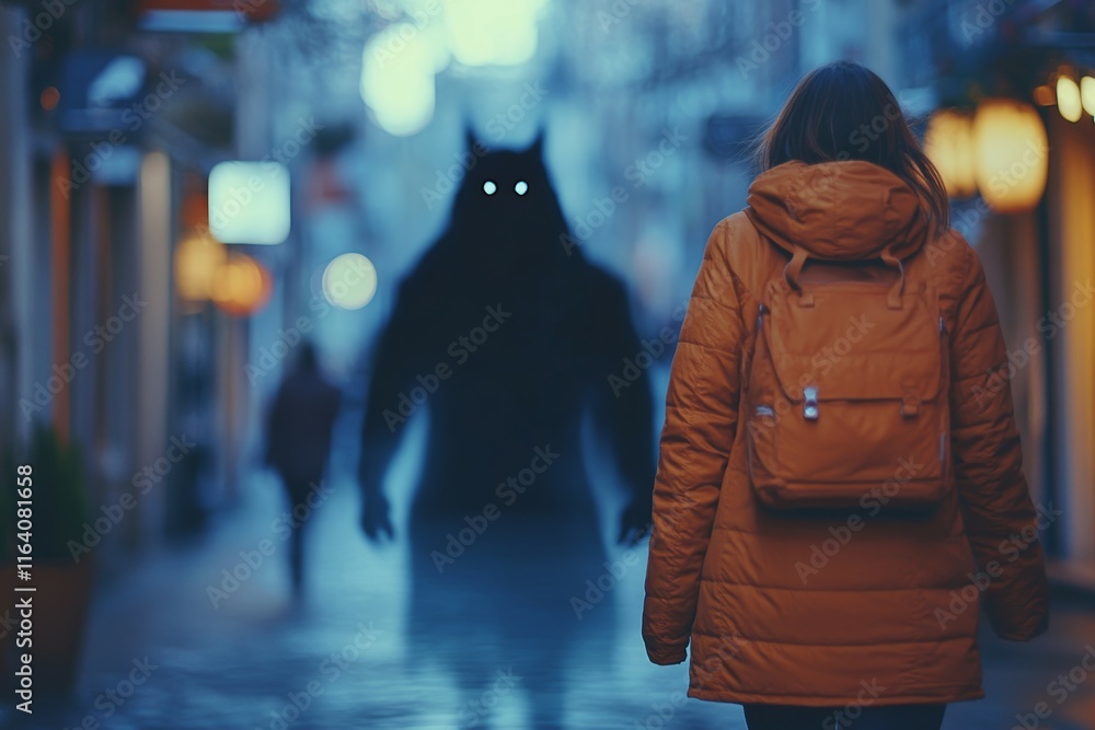 Obraz premium The Shadow of Doubt, Generalized Anxiety Disorder GAD