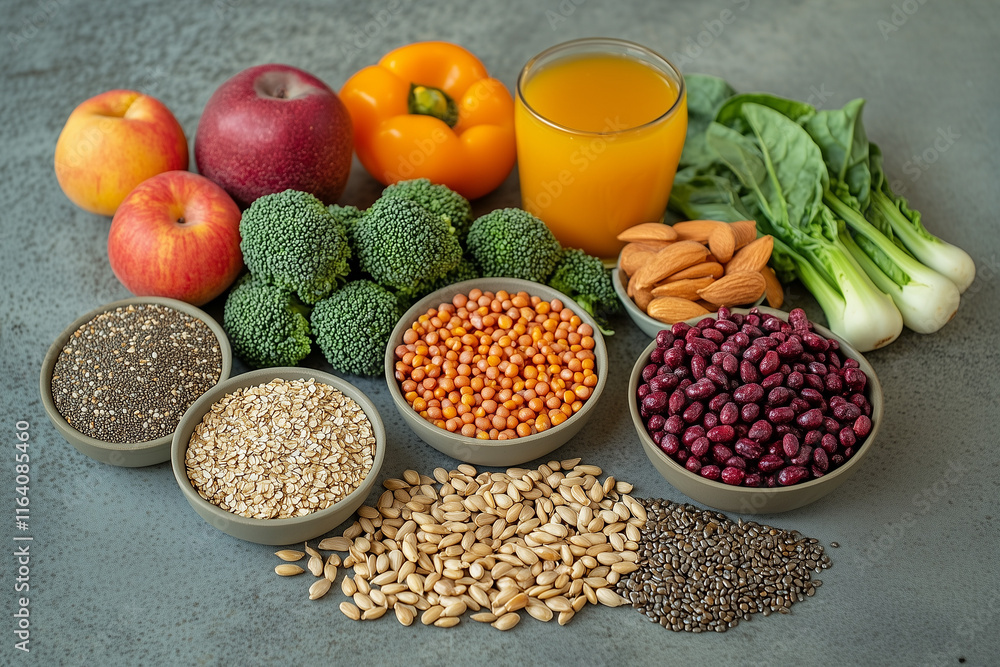 Fresh Vegetable Banner Full Background with Organic Assorted Vegetables Vibrant Colorful Farm Produce






