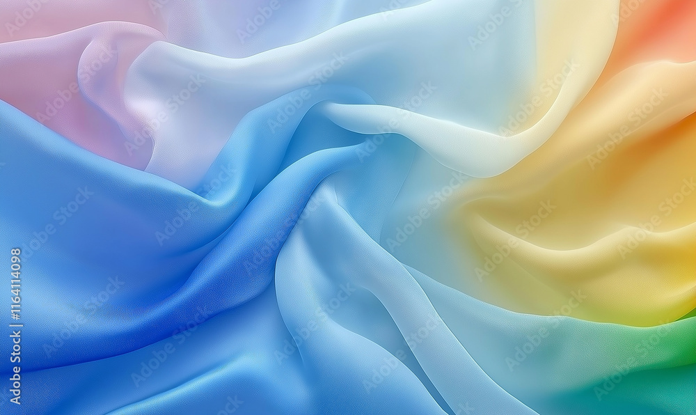 Fototapeta premium Rainbow colors to create a wallpaper for a corporate presentation