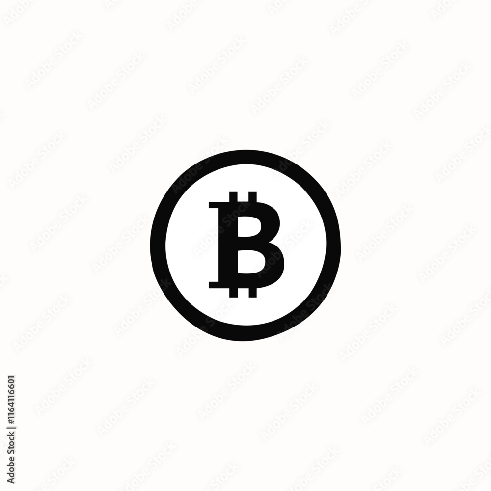 Bitcoin icon sign payment symbol. Symbol of bitcoin. Cryptocurrency logo. Bitcoin icon sign payment symbol. Symbol of bitcoin. Cryptocurrency logo.