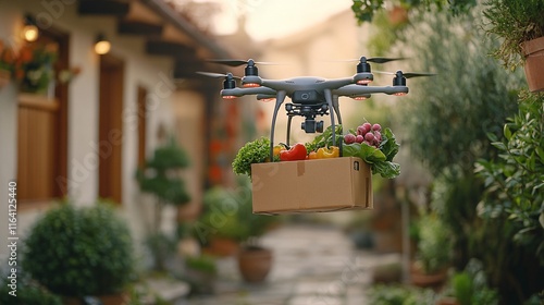 Drones delivering fresh food in urban settings a seamless delivery revolution