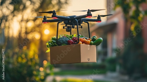 Drone delivery of fresh food a sustainable solution for urban environments