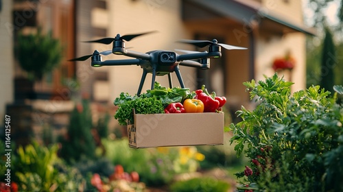 Drones delivering fresh food a new trend in sustainable delivery solutions
