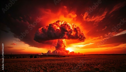 nuclear explosion