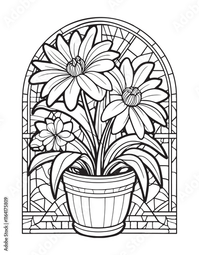 Explore creativity with a mosaic flower coloring book for stress relief and relaxation