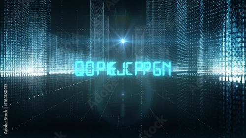 Skyscrapers Digital City Tech Word - Omnichannel