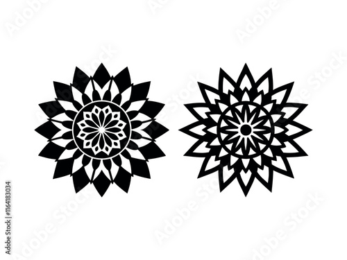 Design of traditional Mandala Art