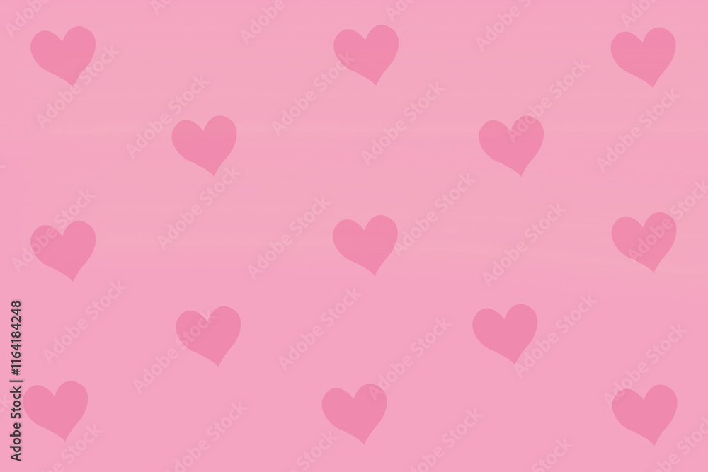 hearts on pastel background. greeting card with hearts, graphic elements hearts on pastel background. greeting card with hearts, graphic elements