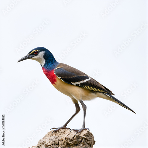 Birds, mammal and other animals of Africa isolated photo