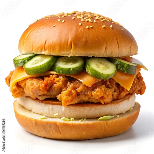 Spicy Popeyes Chicken Sandwich: A Crispy Sensation photo