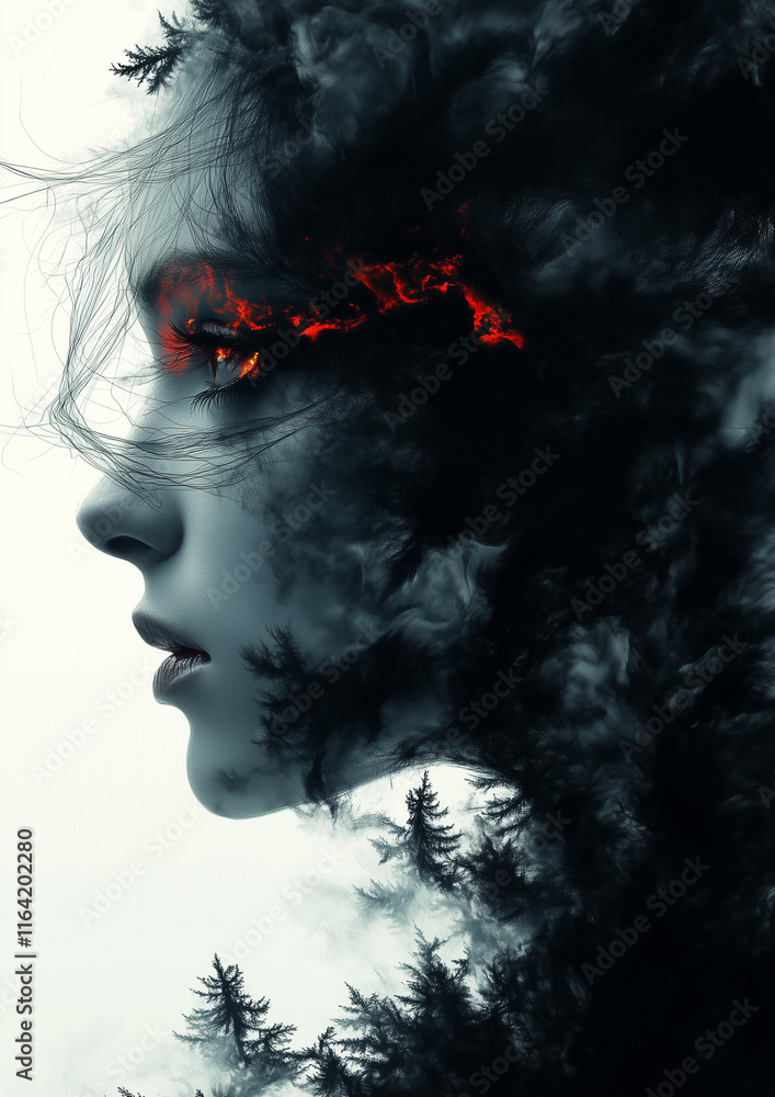 Forest Fire Within Forest Fire Within