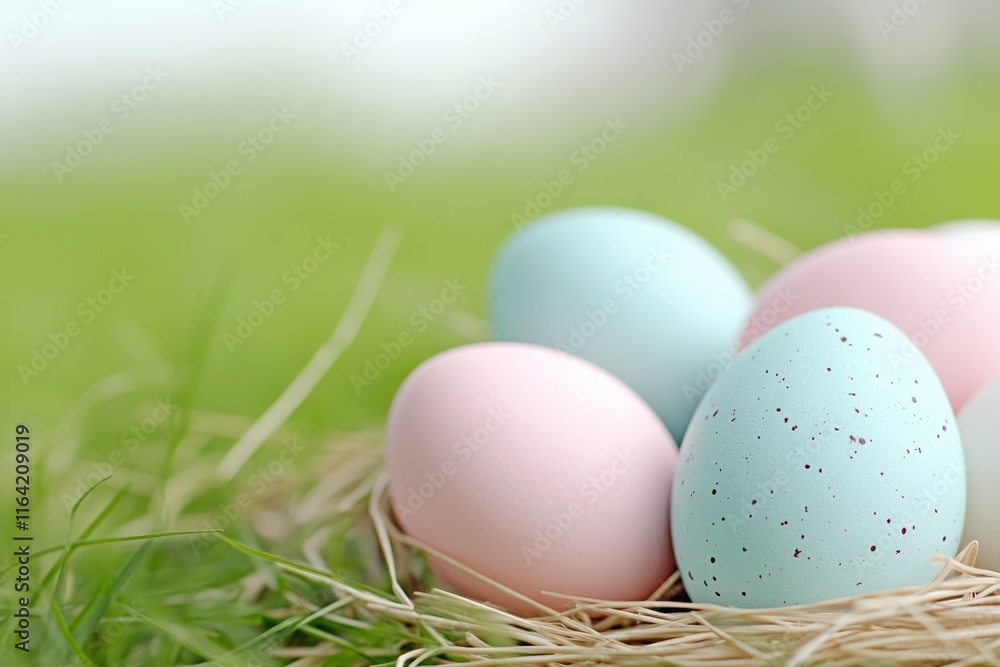 Discover the joy of a crafted Easter egg hunt, featuring beautifully designed eggs and creative hiding spots in this festive image See pastel-colored eggs nestled in a bed of hay on a lush green Discover the joy of a crafted Easter egg hunt, featuring beautifully designed eggs and creative hiding spots in this festive image See pastel-colored eggs nestled in a bed of hay on a lush green