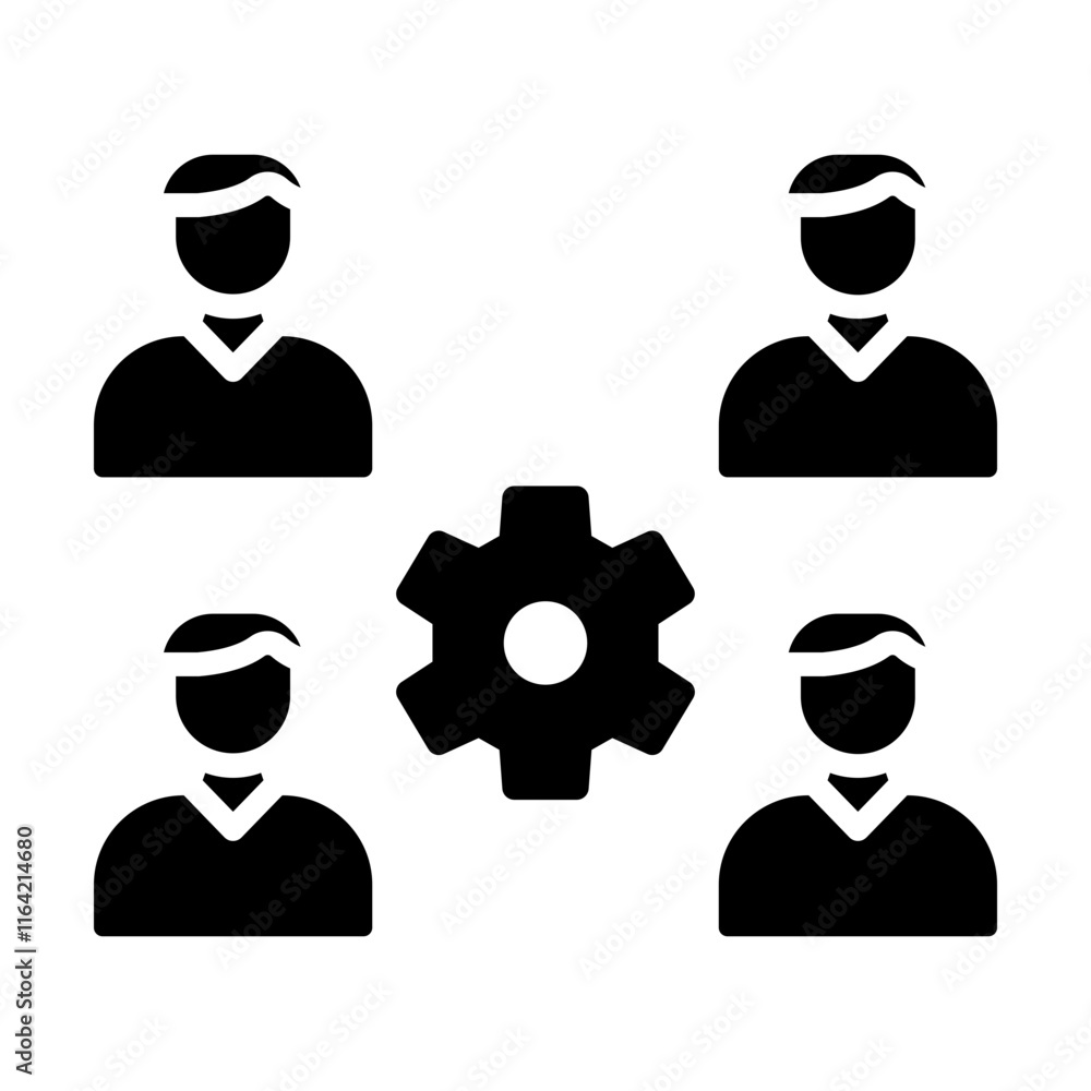 Engagment Vector Glyph Icon Design Engagment Vector Glyph Icon Design