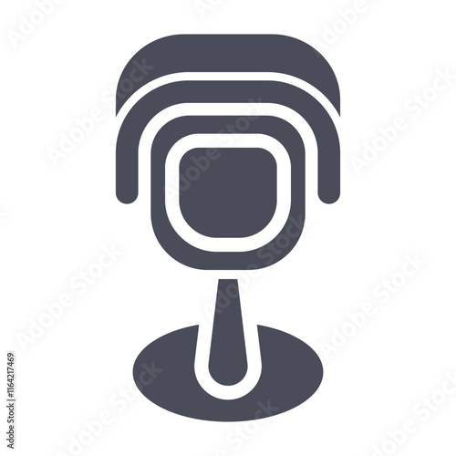 Security Camera Icon - Vector Graphics for Surveillance Systems photo