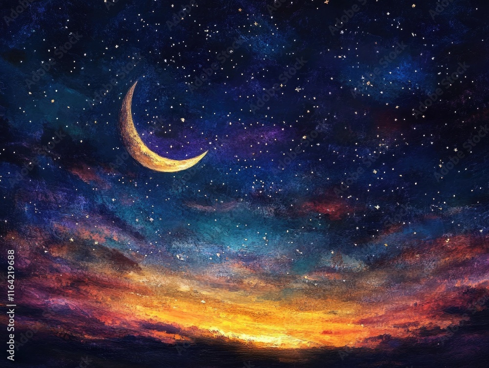Moon Phase Night Sky Moon Phase Night Sky