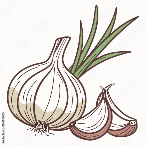 garlic and onion