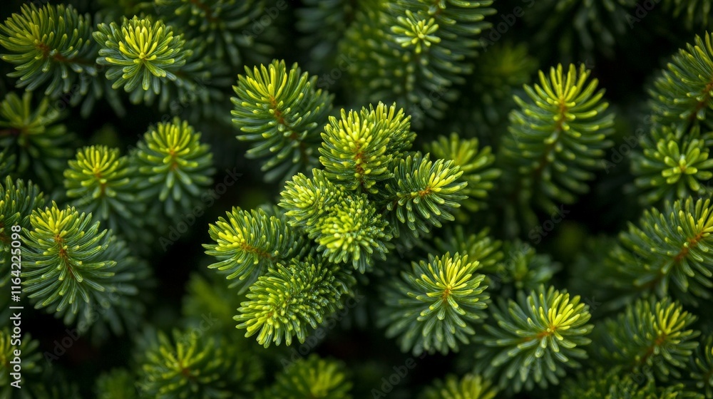 Dense Pine Foliage Texture Dense Pine Foliage Texture