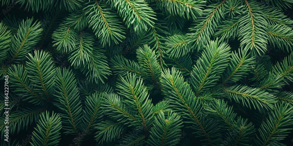 Dense Pine Foliage Texture Dense Pine Foliage Texture