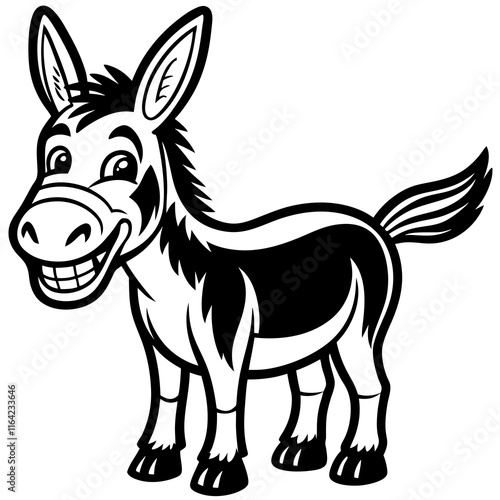 donkey illustration