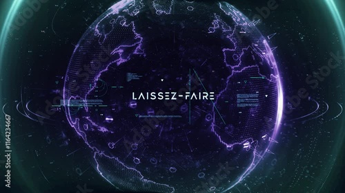  Digital Data Particle Earth laissez-faire