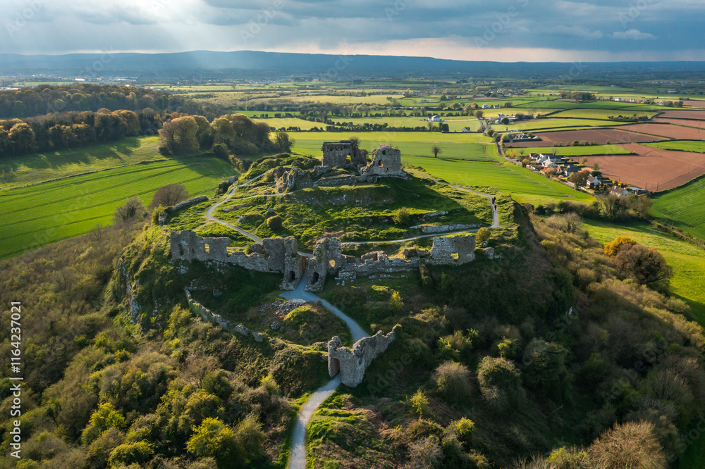 Ancient archeological landmark in Ireland, Rock of Dunamase
