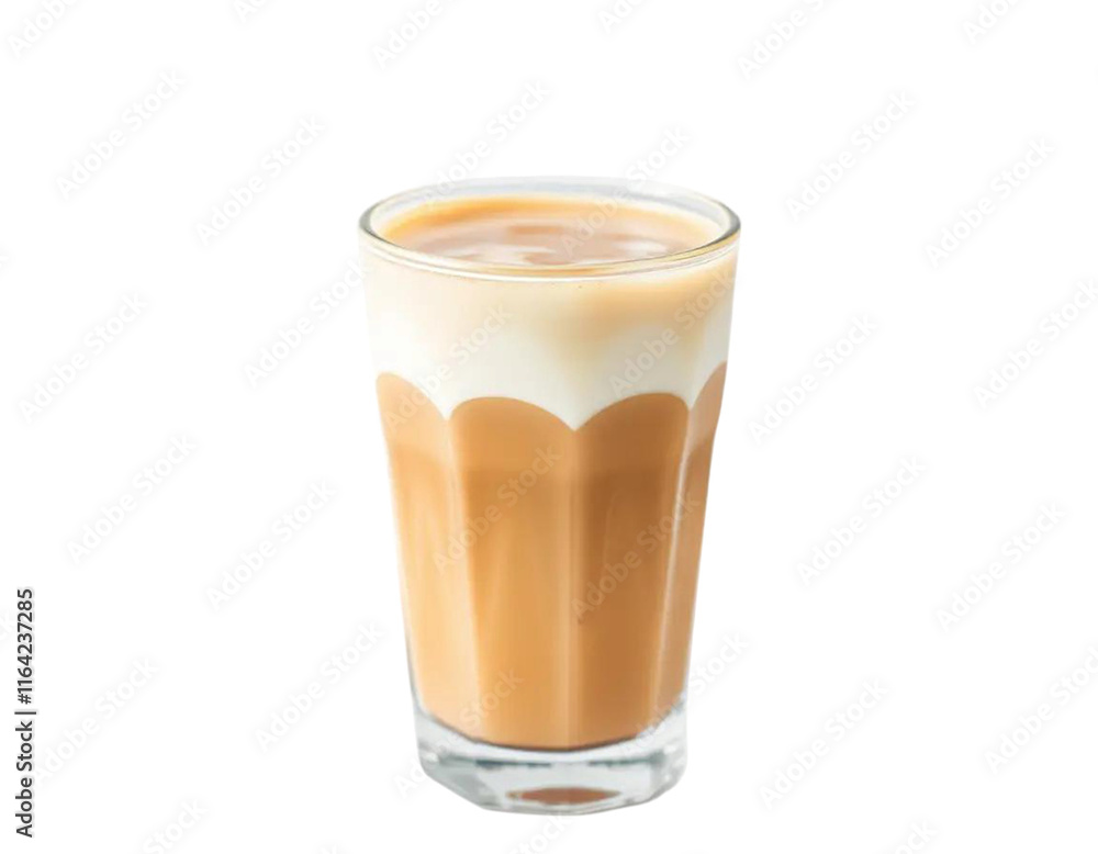 glass of cappuccino png