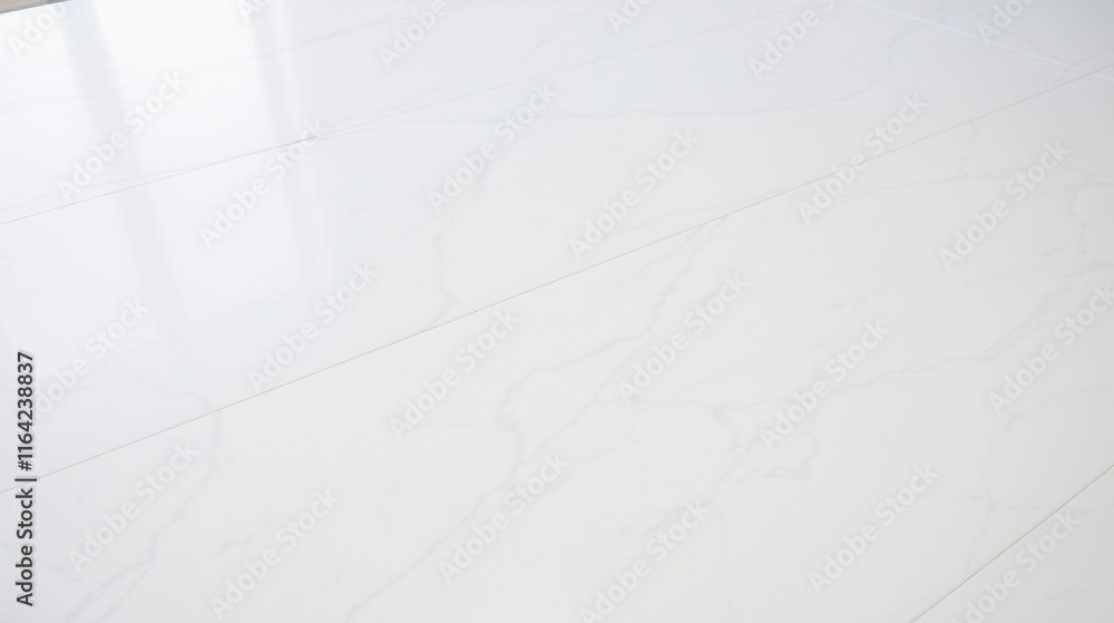 High-Resolution White Marble Flooring with Subtle Veining Patterns High-Resolution White Marble Flooring with Subtle Veining Patterns