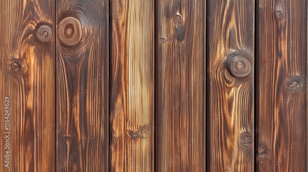 Rustic Wooden Planks with Natural Texture and Grain Patterns Rustic Wooden Planks with Natural Texture and Grain Patterns