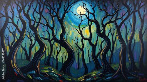 background with reflection