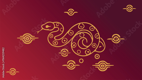 Chinese new year decoration background