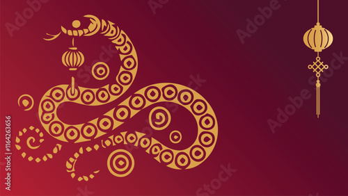 Chinese new year decoration background