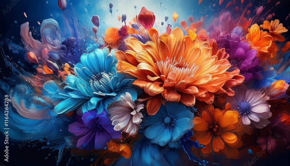 beautiful colorful vibrant flowers exploding graphic resource
beautiful colorful vibrant flowers exploding graphic resource