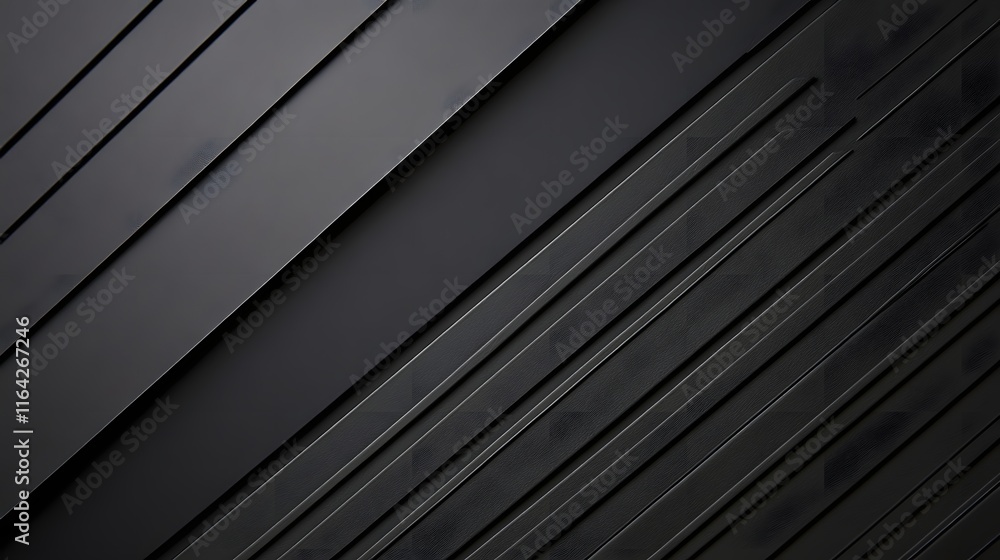 Obraz premium Abstract Black Diagonal Lines Pattern Design