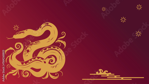 Chinese new year decoration background