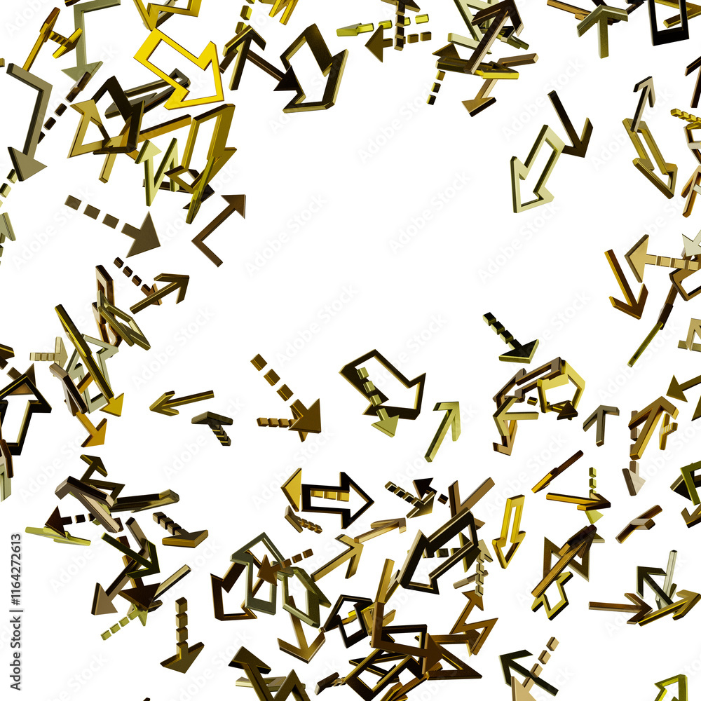 Fototapeta premium Abstract Arrows Background