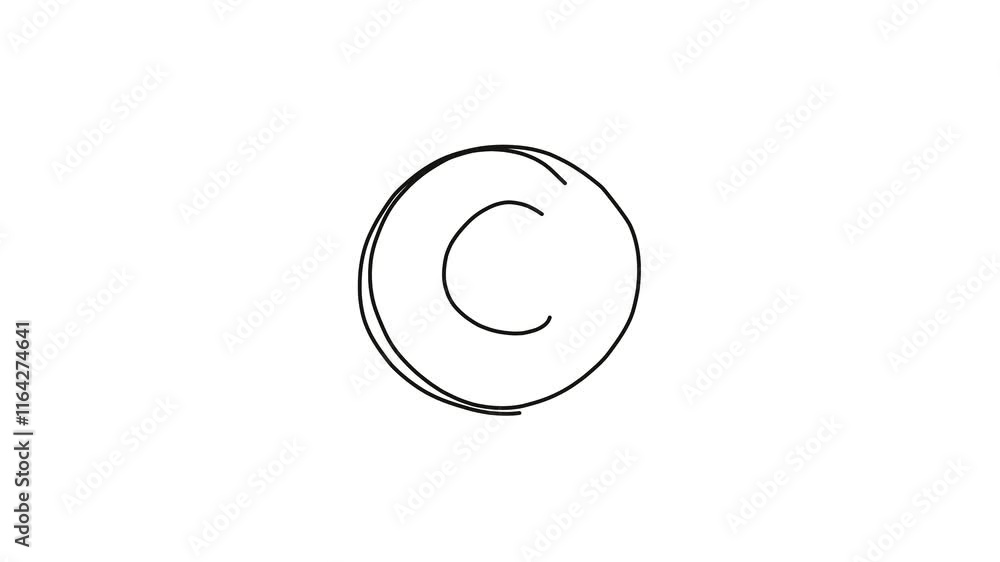 hand drawn table animation on white background video hand drawn table animation on white background video