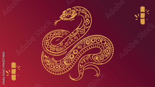 Chinese new year decoration background