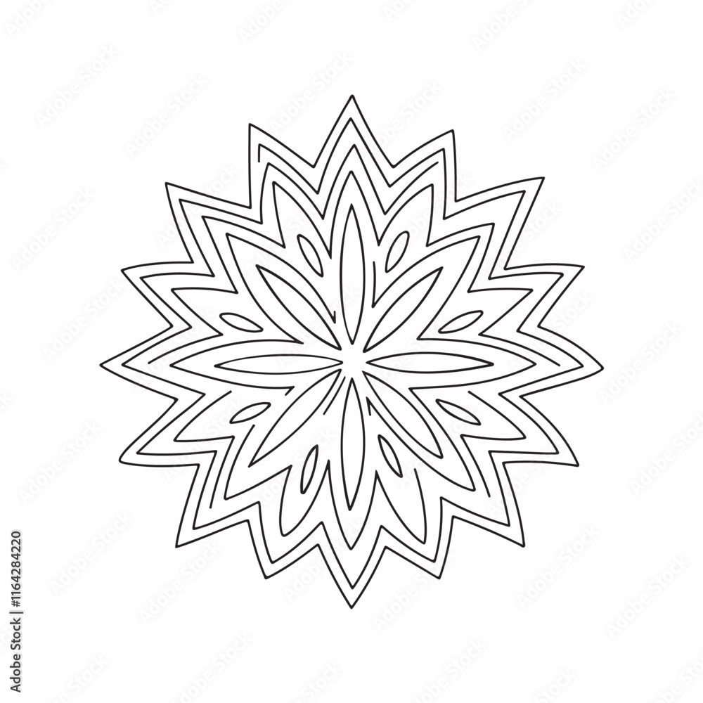 Simple, Easy, and Large Print Designs for Adults and Kids. Bold and easy coloring page Simple, Easy, and Large Print Designs for Adults and Kids. Bold and easy coloring page
